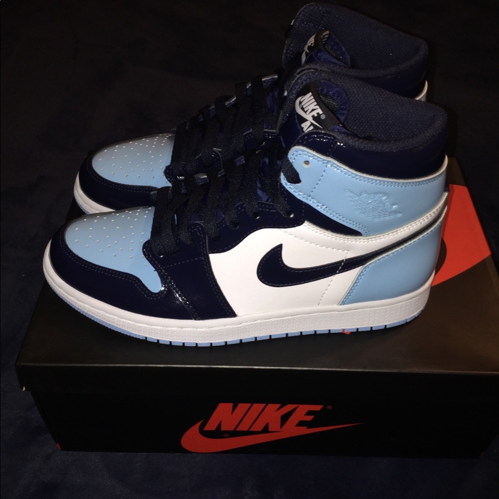 Retro 1 Chill blue womens size 8